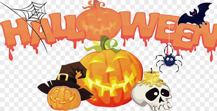 Halloween Theme Clip Art PNG