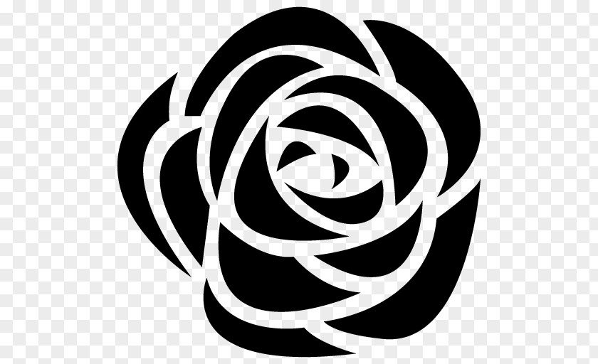 Rose Black PNG