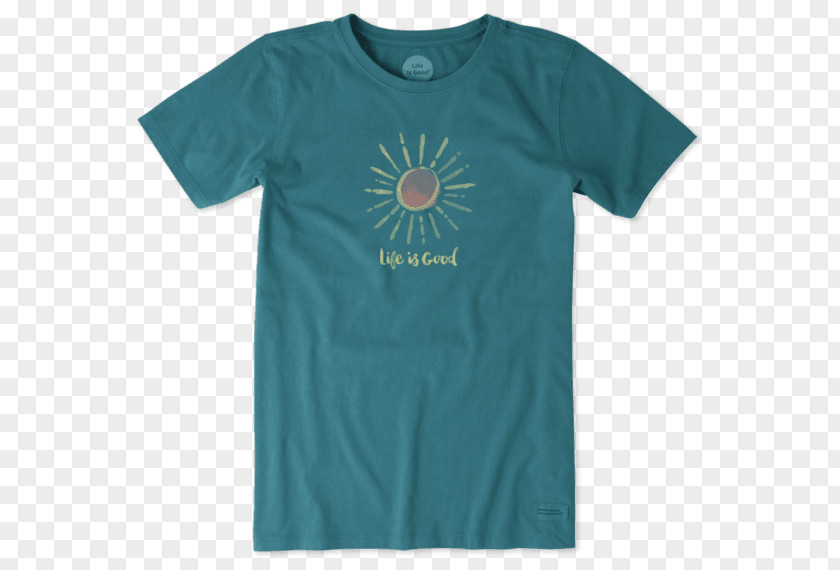 T-shirt Sleeve Turquoise PNG