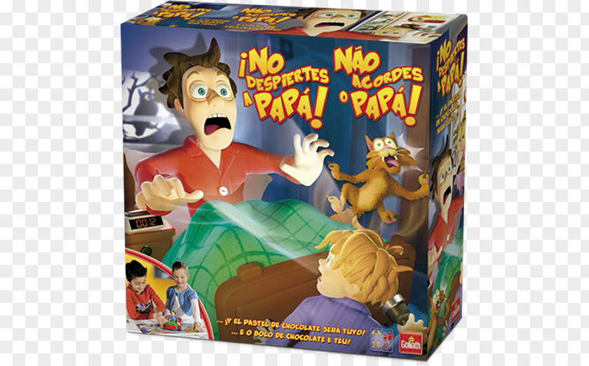 Toy Board Game Goliath Réveille Pas Papa Amazon.com PNG