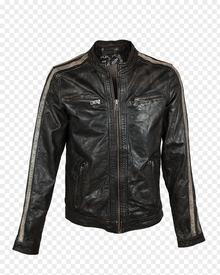 Trust-mart Leather Jacket Coat Suede PNG