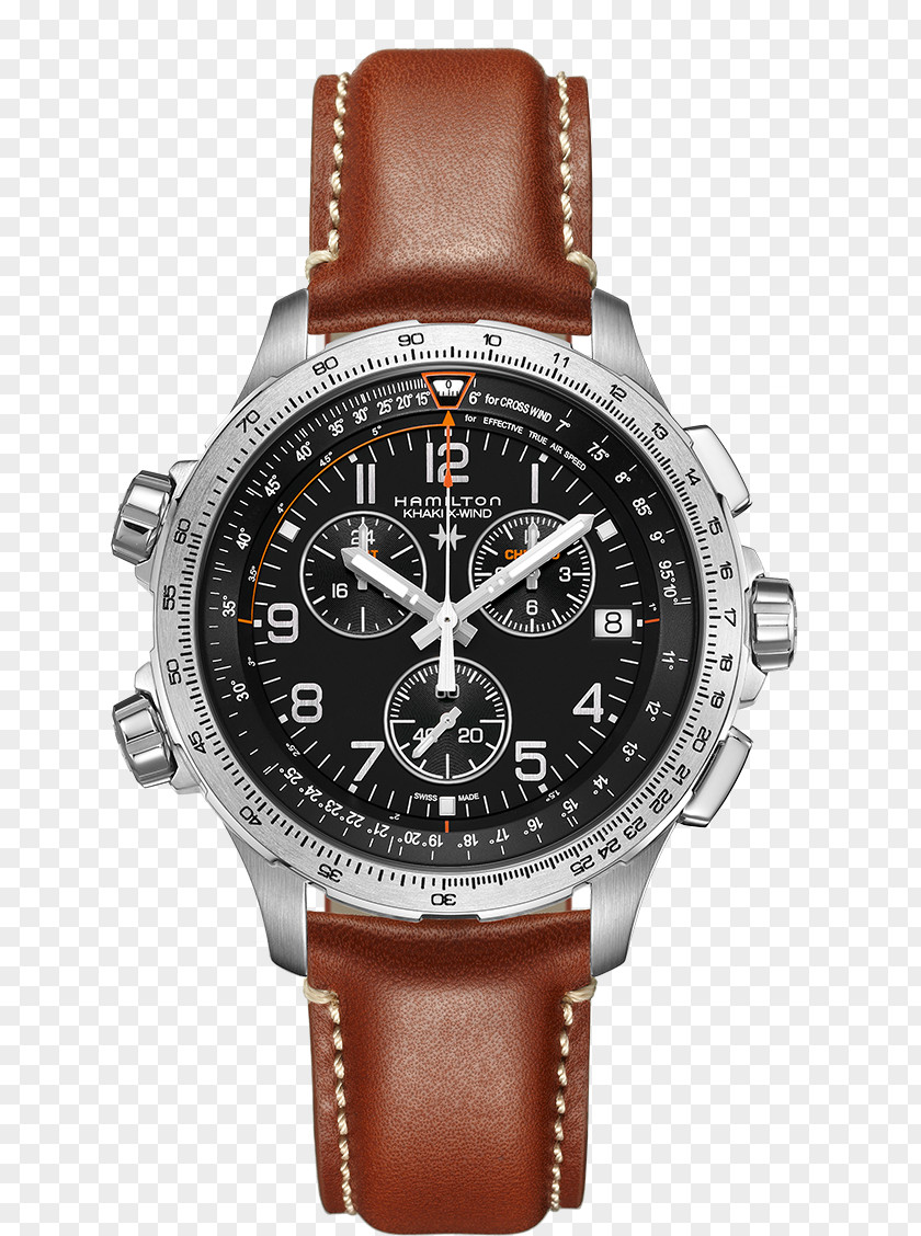 Watch Hamilton Men's Khaki Aviation X-Wind Auto Chrono Company Chronograph Pilot Quartz PNG