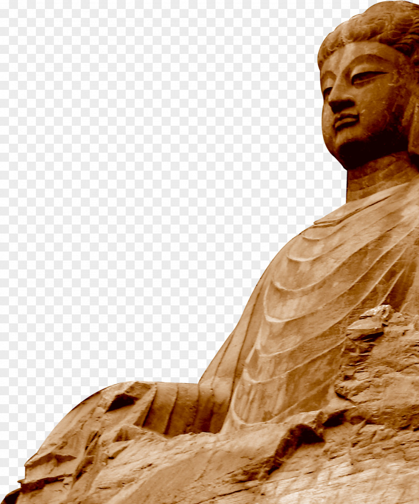 Leshan Giant Buddha Mengshan Stone Sculpture Statue PNG