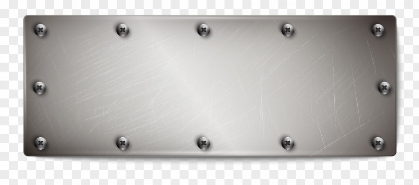 Metal Plate Stainless Steel O Escudo Material PNG