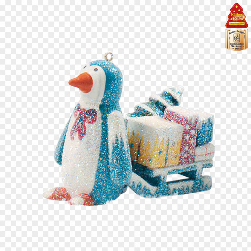 Penguin Stuffed Animals & Cuddly Toys Christmas Ornament PNG