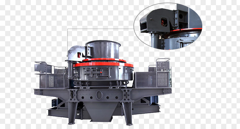 Sand Machine Crusher Backenbrecher Architectural Engineering Concrete PNG