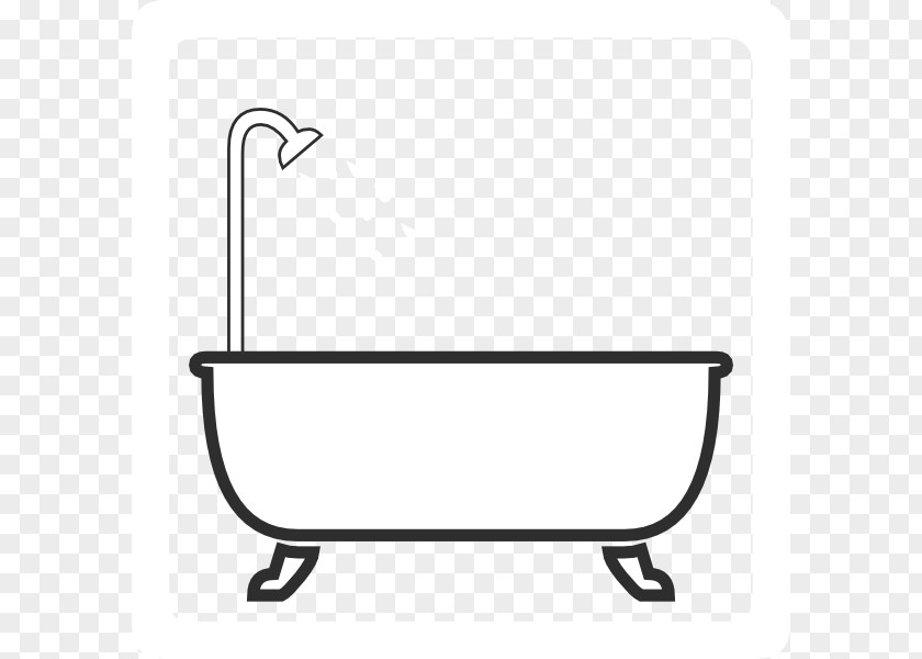 Showering Cliparts Shower Bathtub Bathroom Clip Art PNG