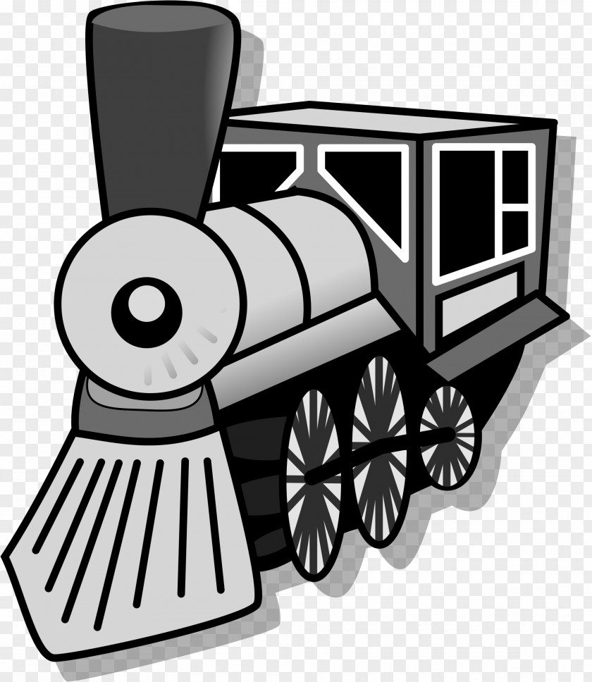 Train Rail Transport Steam Locomotive Clip Art PNG