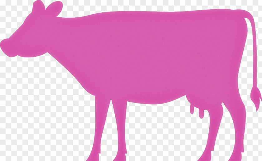 Deer Joint Character Pink M Pattern PNG