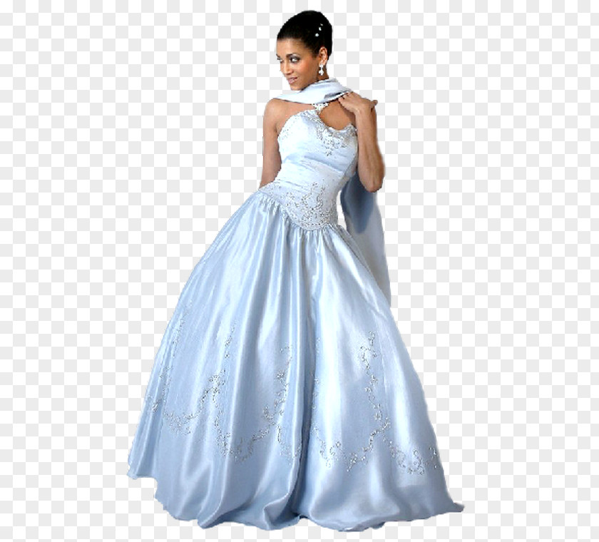 Dress Wedding Evening Gown Tube Top PNG