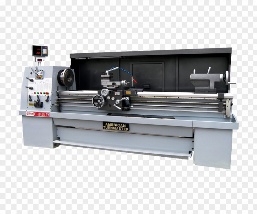 Metal Lathe Computer Numerical Control Machine Tool PNG