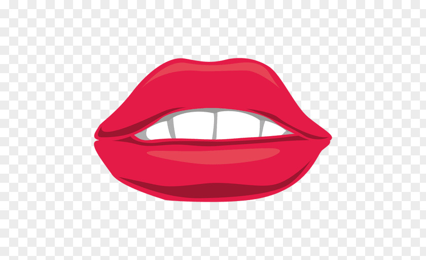 POP ART Mouth Smile Lip Red PNG