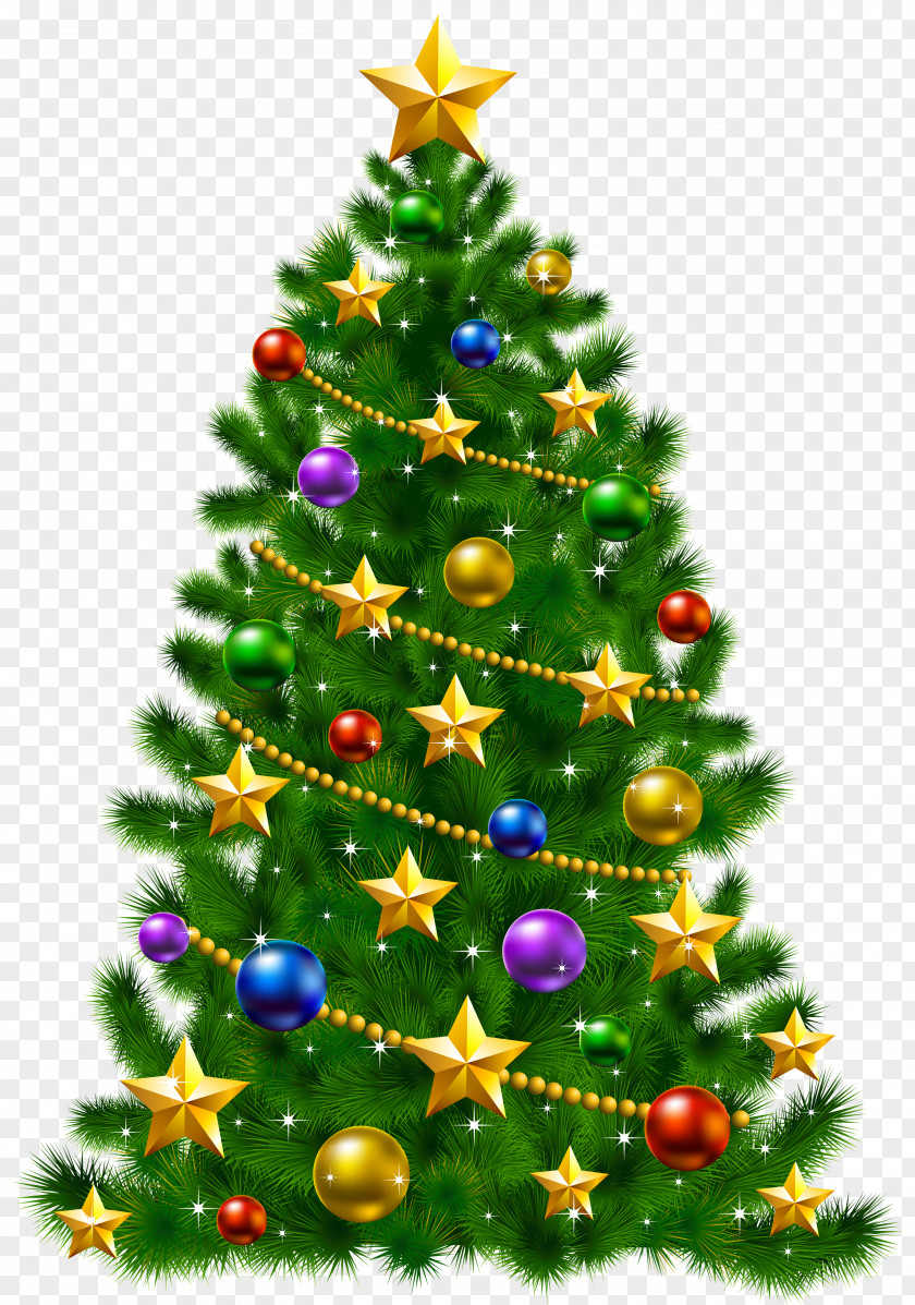 Christmas Tree Ornament Tree-topper Clip Art PNG