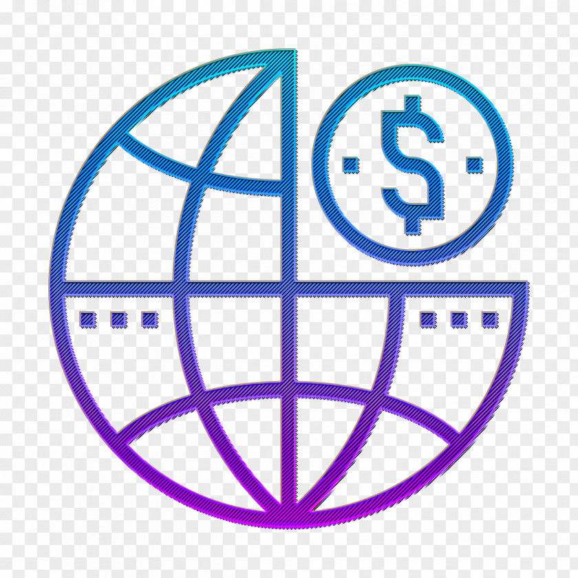 Global Icon Business Management PNG
