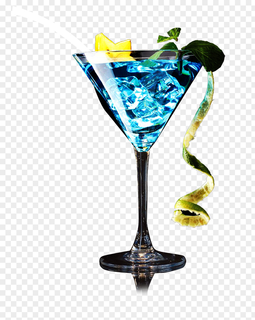 Lemon Ice Wine Cocktail Martini Blue Lagoon Hawaii Juice PNG