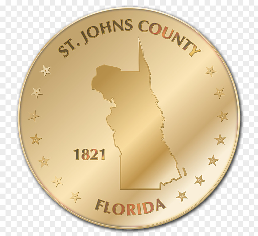Levy County, Florida Bay Citrus Coin History PNG