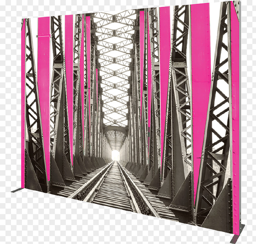 Light Trade Show Display Banner Picture Frames PNG