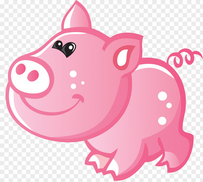 Pig Daddy Porky Cartoon Coloring Book PNG