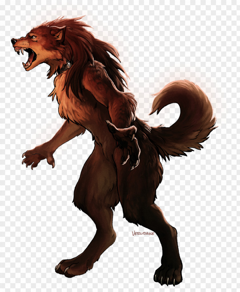 Werewolf DeviantArt Drawing Painting PNG