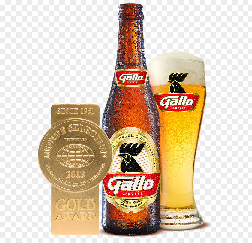 Beer Lager Wheat Guatemala Gallo PNG