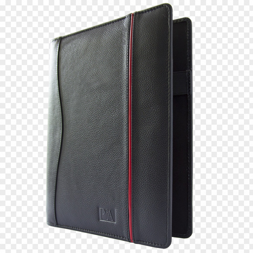 Binder Leather Wallet Black PNG