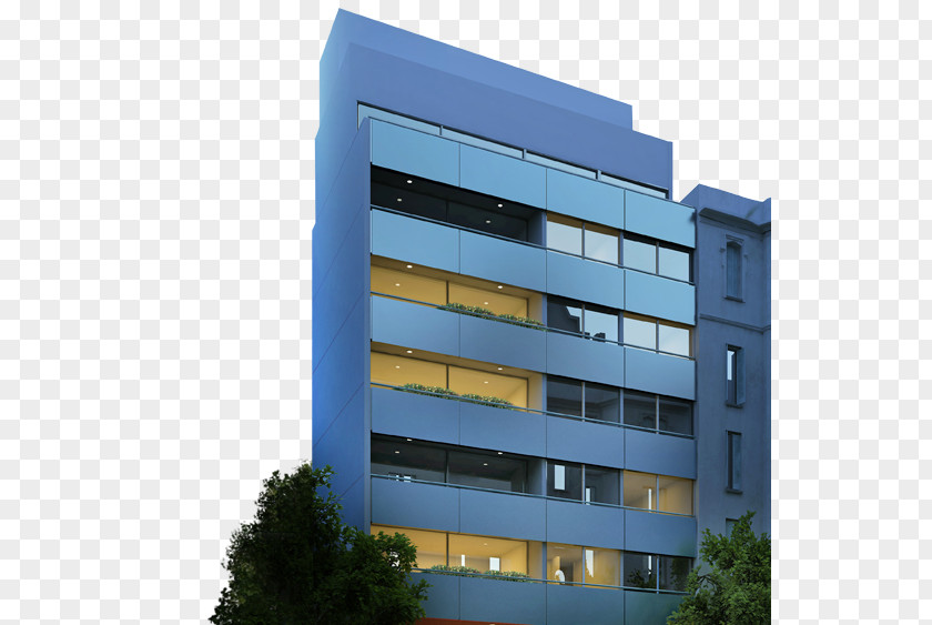 Building Architecture Commercial 3D Rendering MAQE PNG