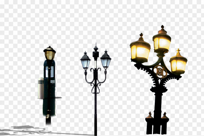 European-style Street Lights Light Lamp Nightlight PNG