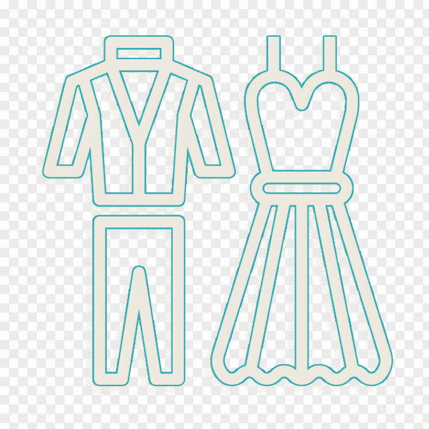Gesture Team Clothes Icon Wedding Fashion PNG