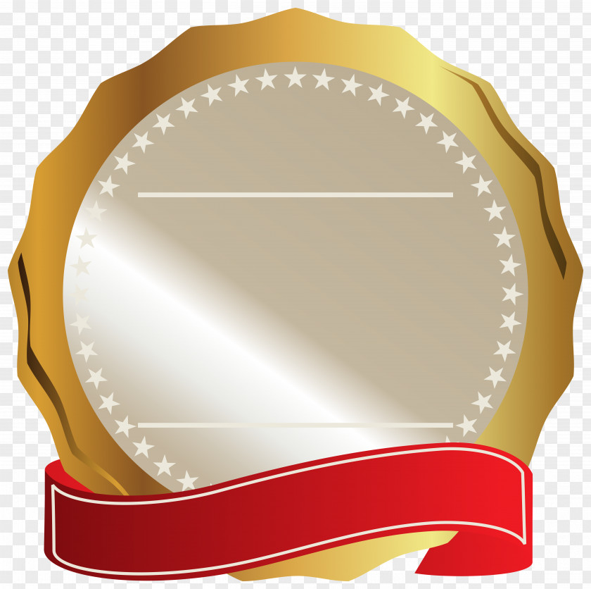 Gold Seal With Red Ribbon Clipart Image RedSeal Logo PNG