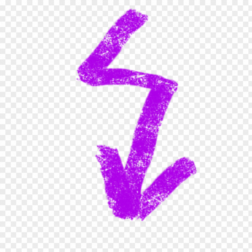 Purple Chalk Arrow To Pull The Free Pattern Sidewalk Computer File PNG