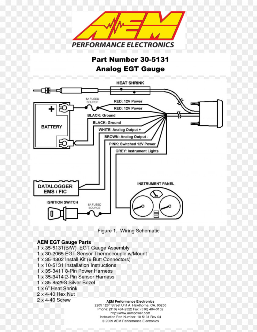 Wiring Diagram Product Manuals Air–fuel Ratio Meter Gauge PNG