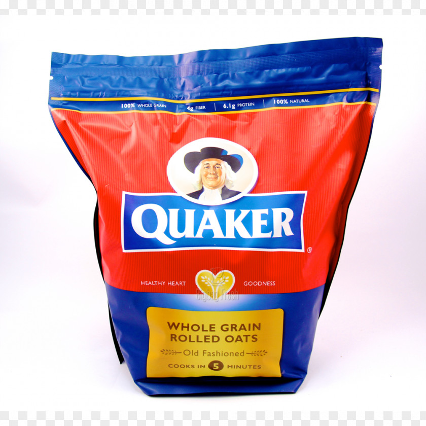 Cooking Rolled Oats Breakfast Cereal Quaker Company Whole Grain Oatmeal PNG