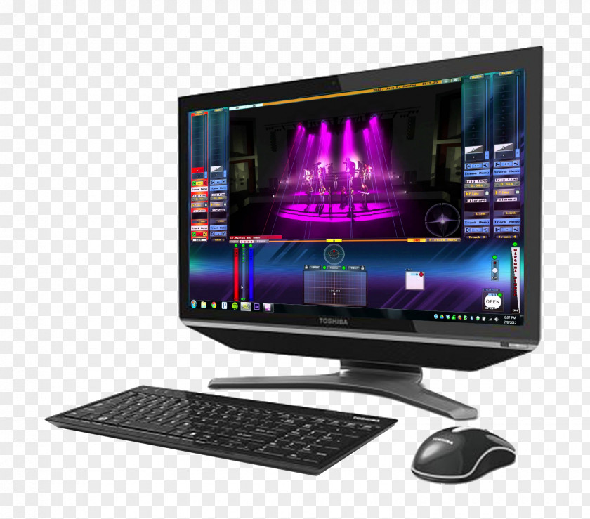 Ies Light Theater Desktop Computers Intel All-in-One Toshiba PNG