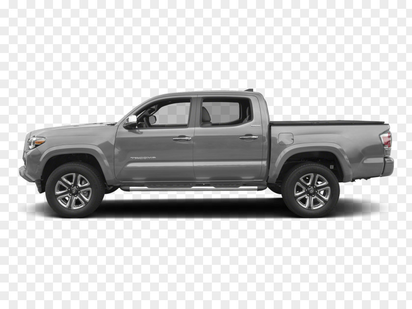 Toyota 2018 Tacoma Limited Double Cab Pickup Truck Four-wheel Drive Vehicle PNG