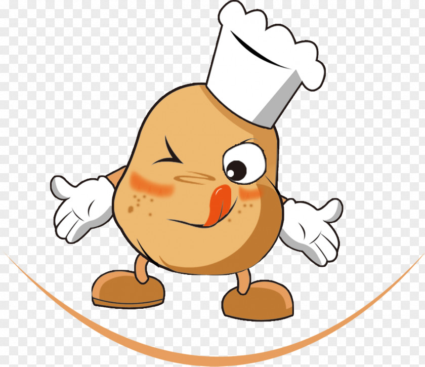 Cartoon Potato Baked French Fries Chip Sweet Potatoes PNG