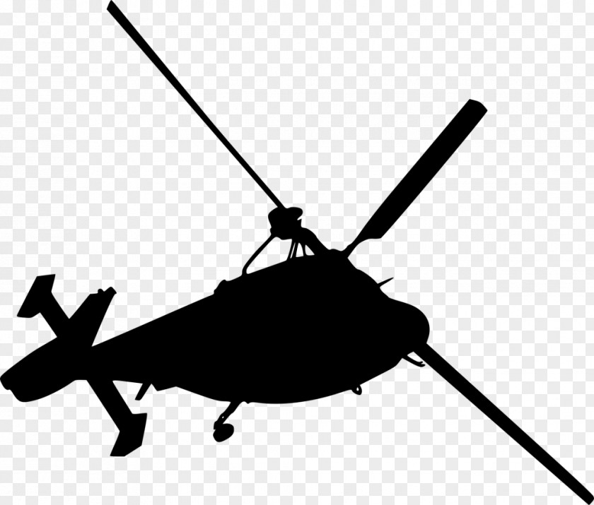 Helicopter Top View Rotor Airplane Clip Art PNG