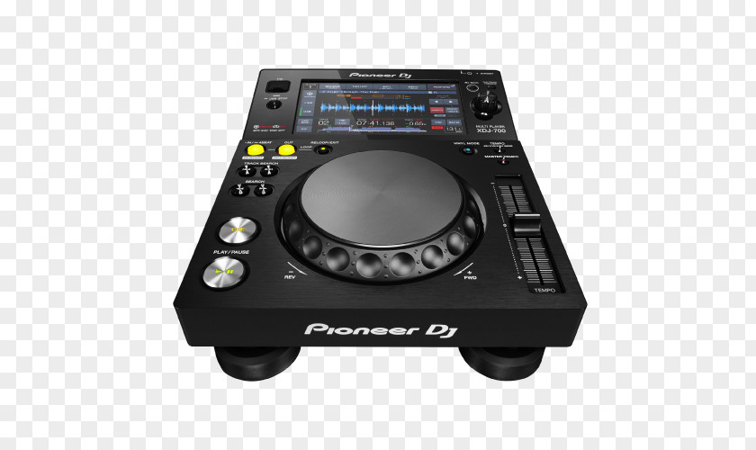 Pioneer DJ XDJ-700 Controller CDJ Audio PNG