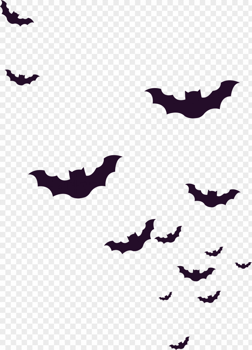 Black Horror Bat Clip Art PNG