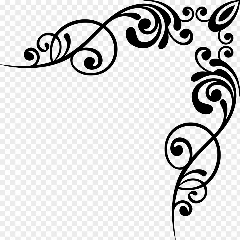 Florish Line Art PNG