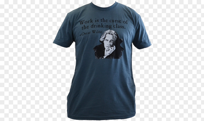 Oscar Wilde T-shirt Sleeve Font PNG
