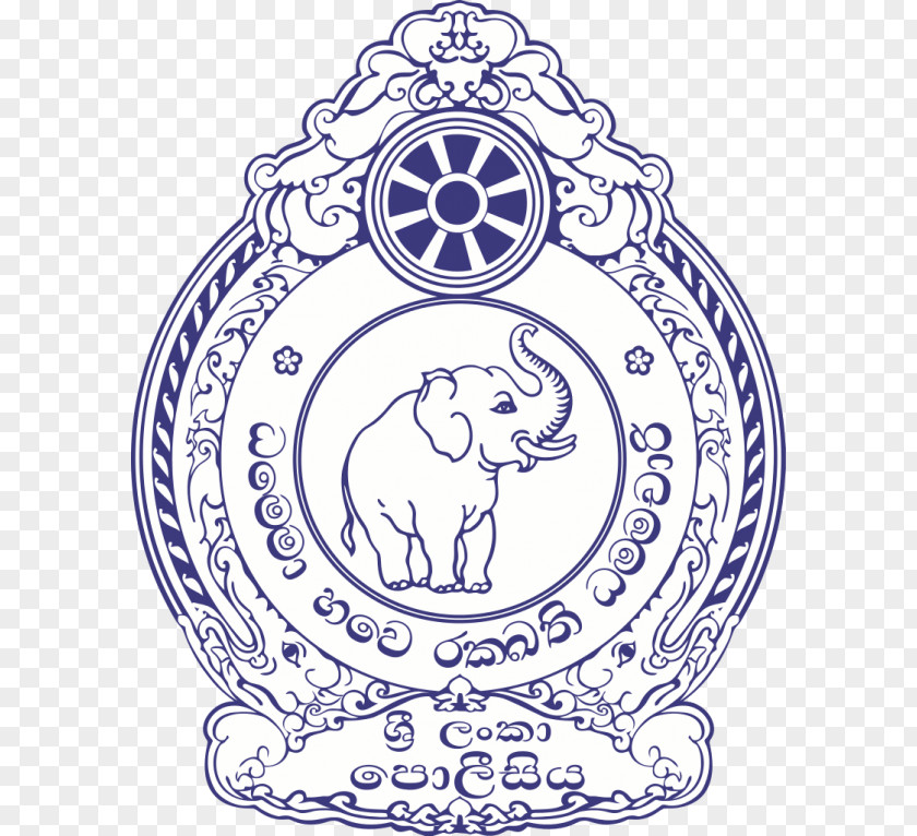Police Sri Lanka Emblem Of Inspector General PNG