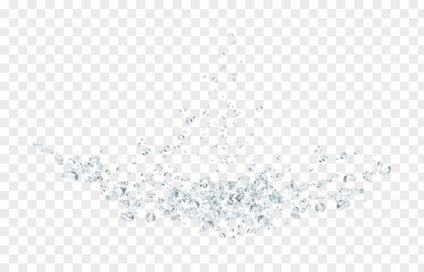 Beautiful Blue Water Drops White Black Pattern PNG