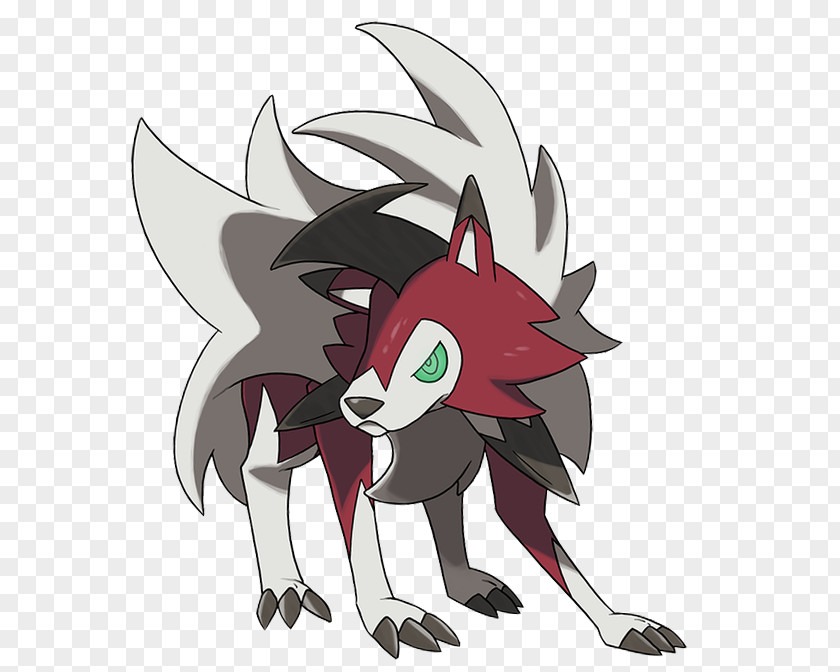Pokemon Pokémon Werewolf Demon Gray Wolf Mane PNG