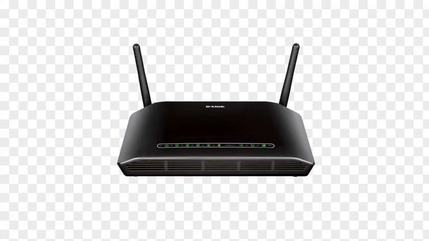 Router DSL Modem D-Link ADSL2 + Modem/router, 802.11 B/g/n, 300Mpbs, 4xRJ45, 1xWAN, ... PNG