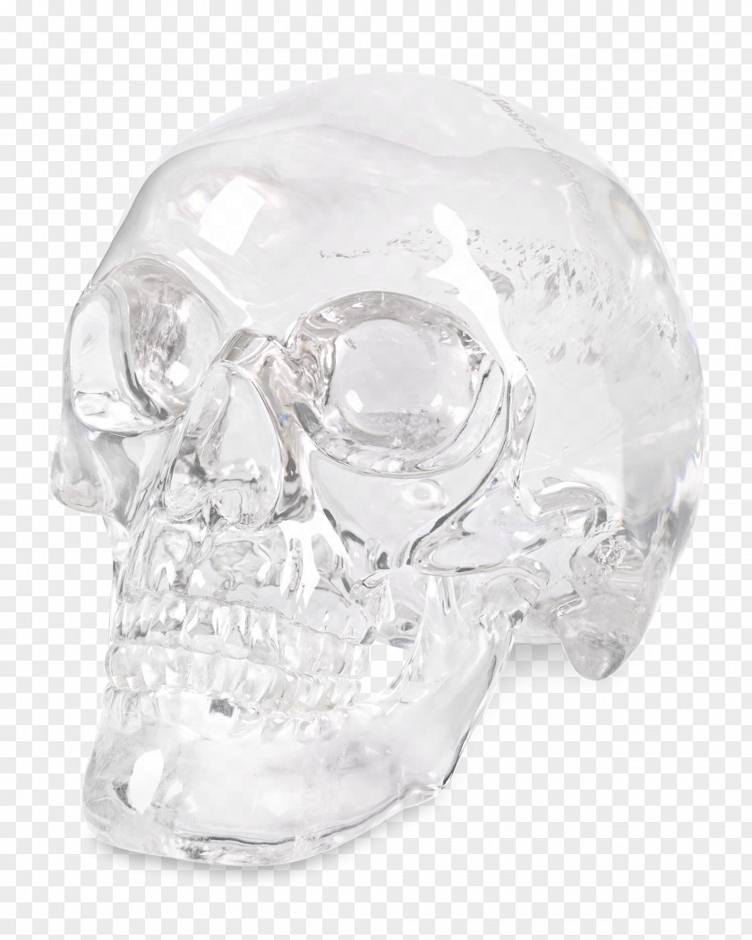 Skull Rock Crystal Quartz PNG