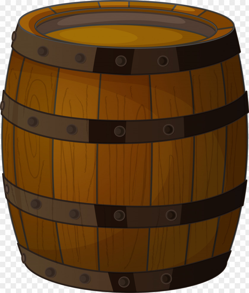 Wood Barrel Animation PNG