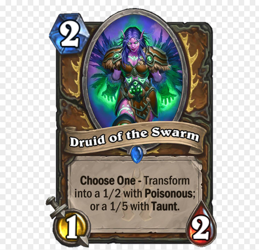 Golden Throne Knights Of The Frozen Druid Swarm Fandral Staghelm Claw PNG