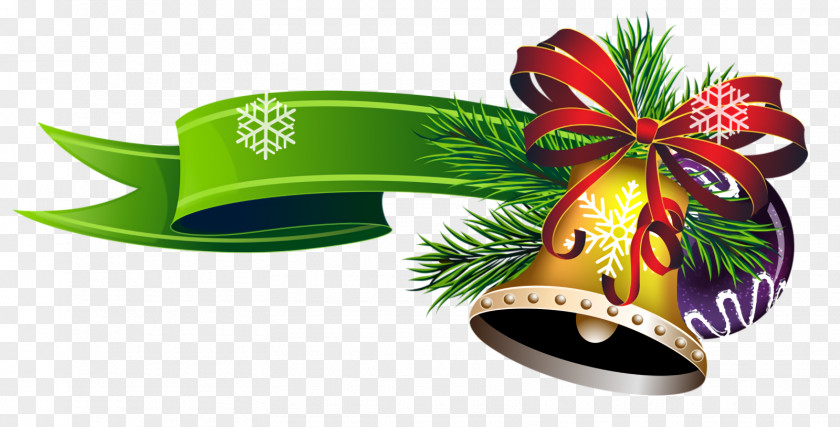 Holly Bell Christmas Ornaments Decoration PNG