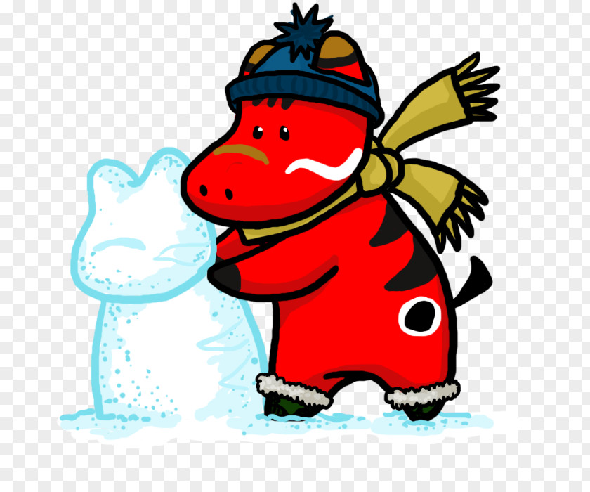 Snow Accumulation Beak Cartoon Character Clip Art PNG