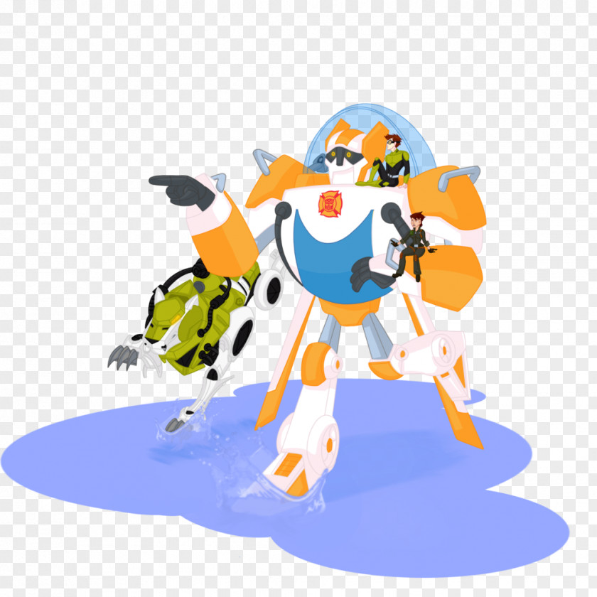 Transformers Rescue Bots Cartoon Robot Work Of Art Artist PNG